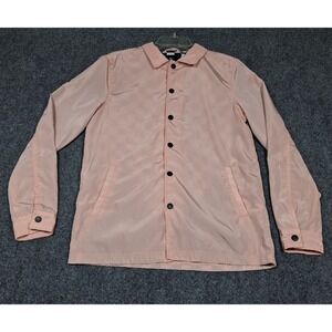 Art‎ Class Jacket ~ Girls' XLarge 16 Pink Blush ~ Windbreaker ~ Emoji Smile